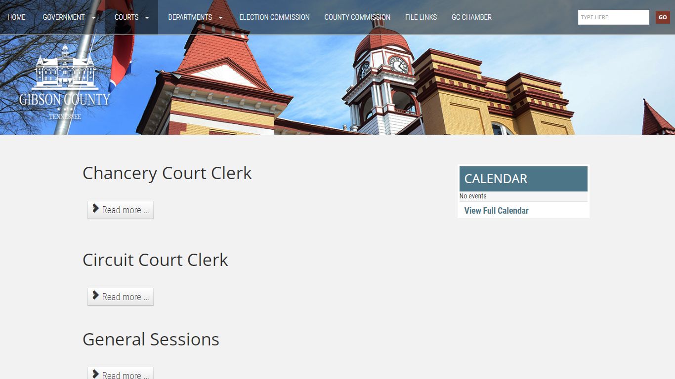 Courts Information - Gibson County, TN